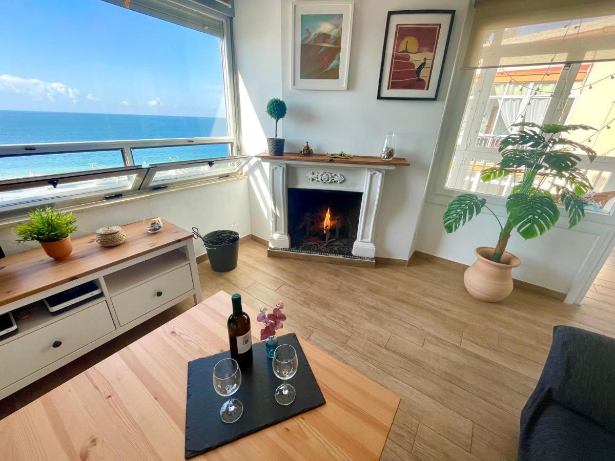 Gatu Casa Muse Junto A La Playa, Vista Al Mar, Aire Acc, Terraza, Wifi Y Chimenea " Preferente Mayores De 25 Anos Y Familias " 엘푸에르토데산타마리아 외부 사진